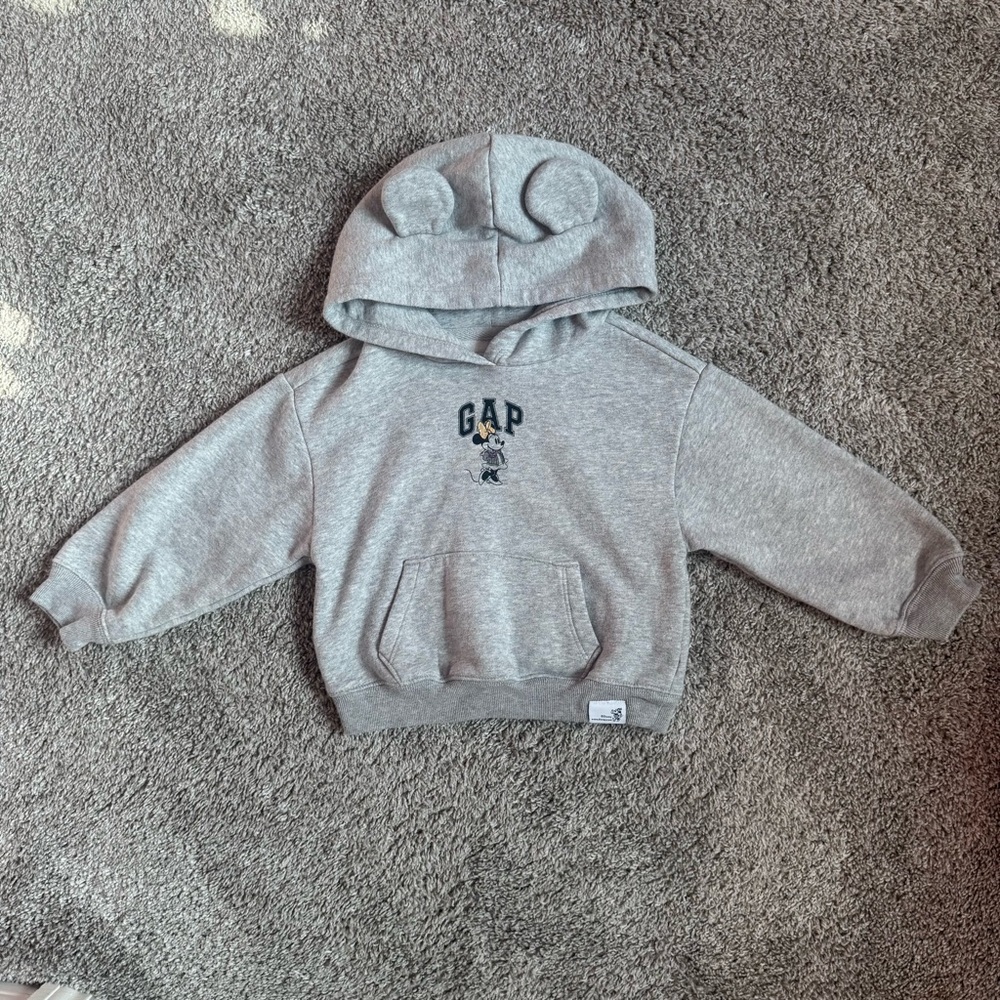 GAP Kids Heather Gray Hoodie